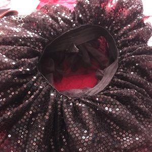 Black sequin tutu